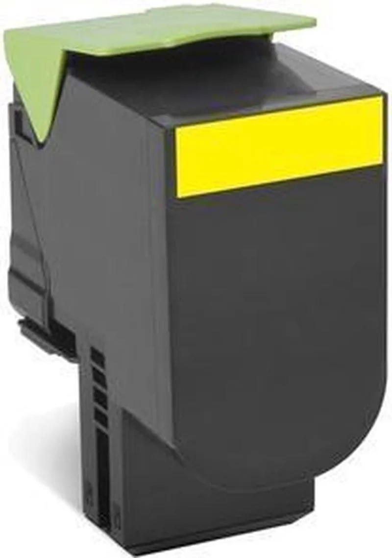 LEXMARK 802XYE - CX510 Tonercartridge standard capacity 4.000 pagina s 1-pack corporate van Lexmark in Geel – productfoto