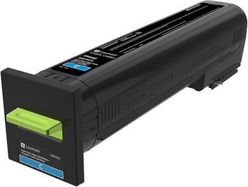 Lexmark 82K2XC0 tonercartridge 1 stuk(s) Origineel Cyaan van Lexmark – productfoto