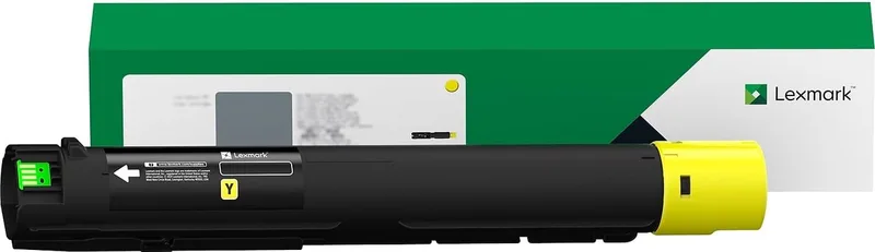 Lexmark 85D0HY0 tonercartridge 1 stuk(s) Origineel Geel van Lexmark – productfoto