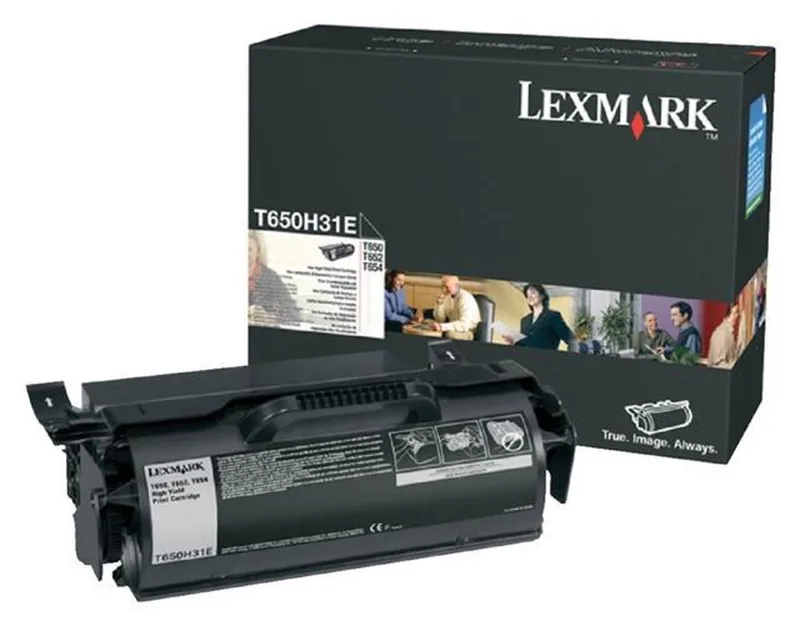 T650H31E - Tonercartridge by Lexmark in Black – product photo