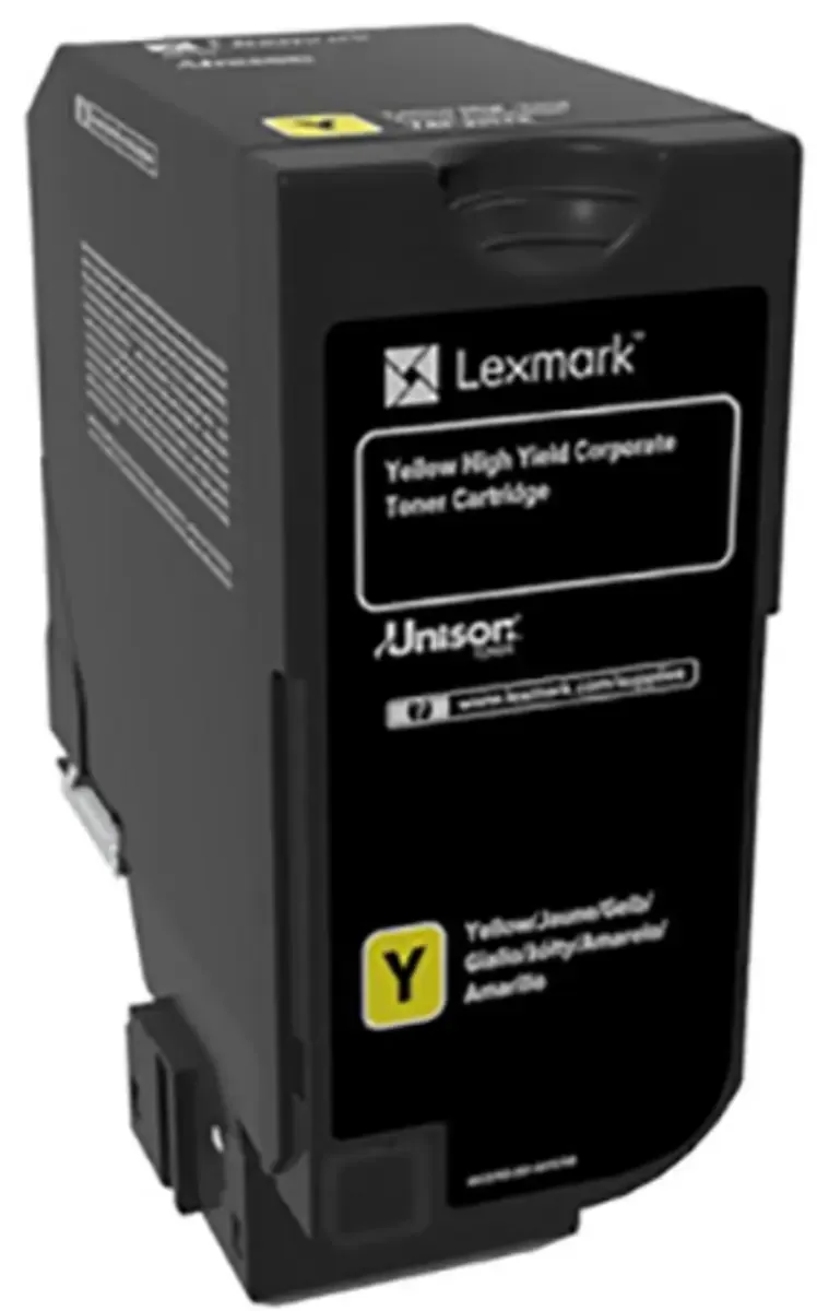 Toner 74C2HYE Original Gelb 12000 Seiten 74C2HYE von Lexmark – Produktfoto