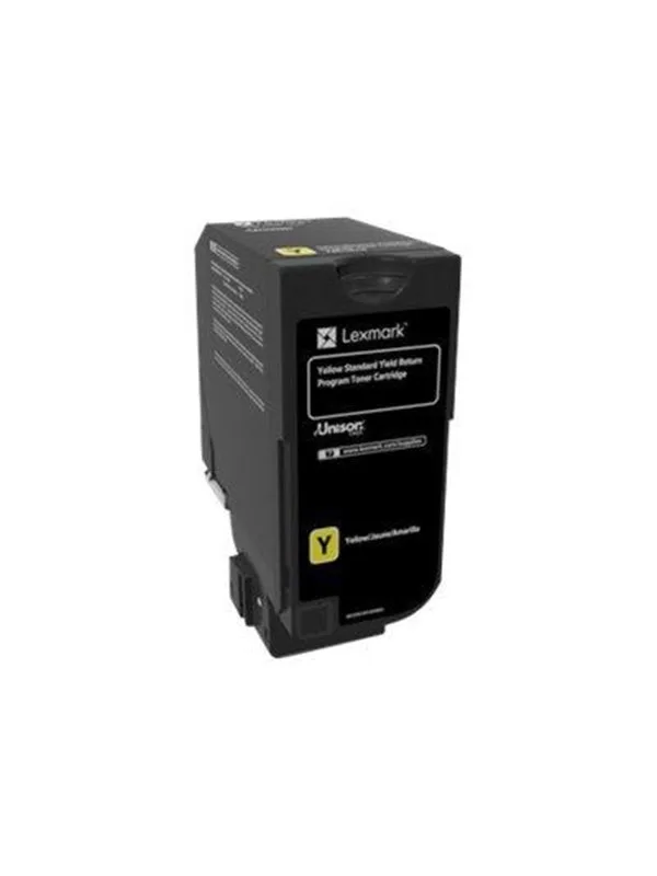 toner cartridge by Lexmark in Yellow – product photo