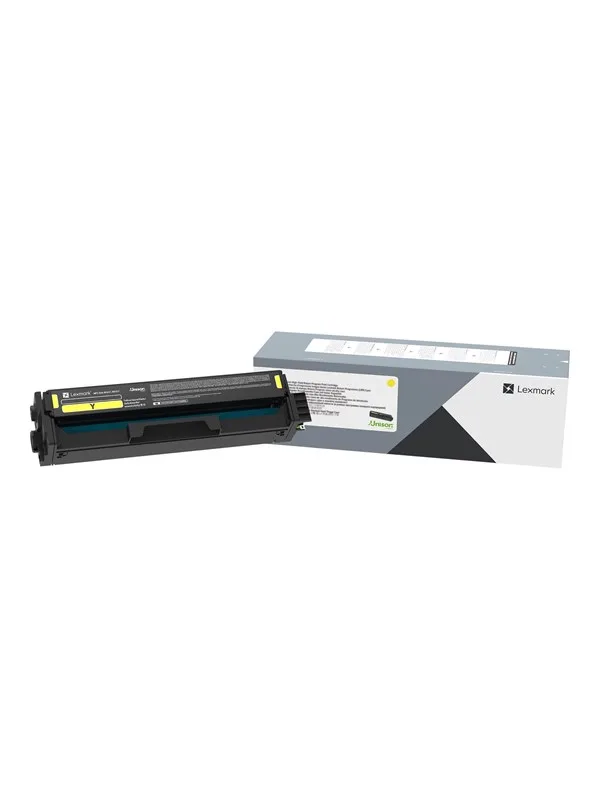 toner cartridge by Lexmark in Yellow – product photo