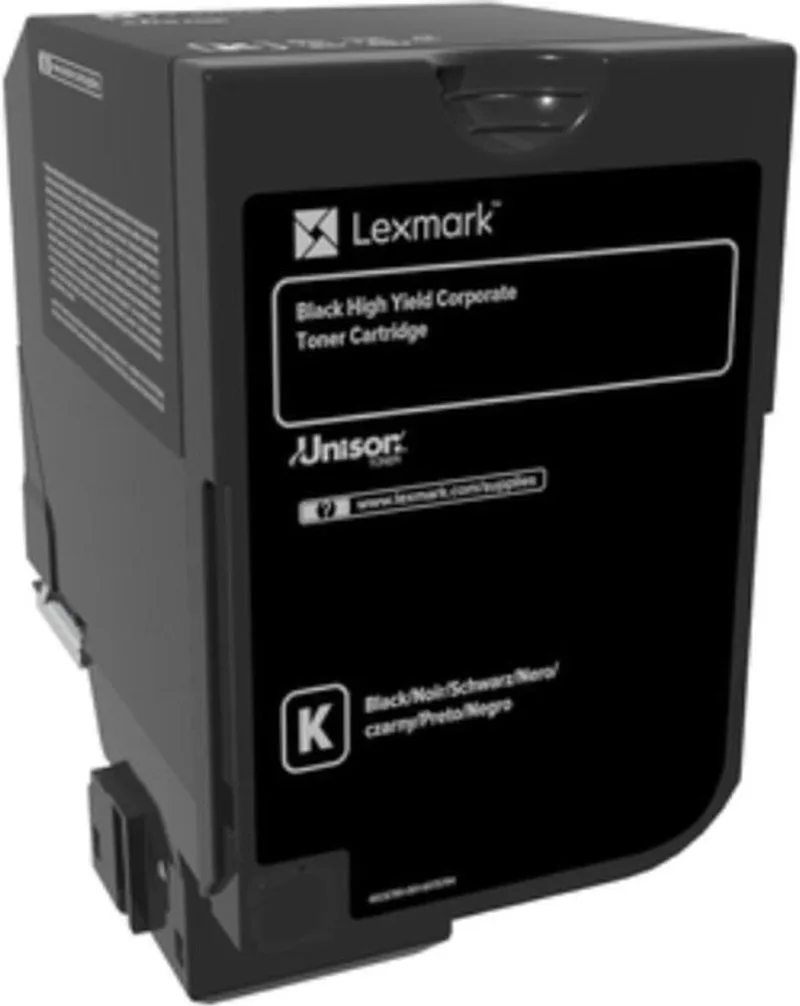Toner Corporate Black for CX725 25k van Lexmark in Zwart – productfoto