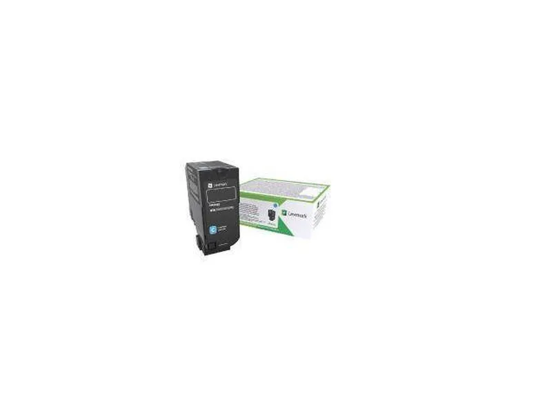Toner Corporate Cyan for CS720 CS725 CX725 7k van Lexmark in Cyaan – productfoto