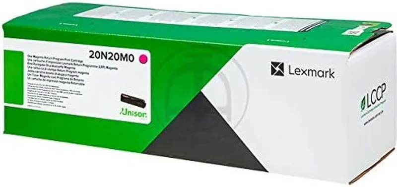 Toner CS331 CX331 Origineel 1500 bladzijden 20N20M0 van Lexmark in Magenta – productfoto