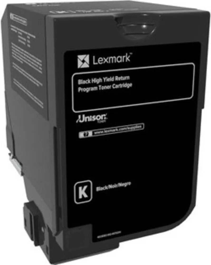Toner High Yield Return Programme Black for CS720 CS725 20k by Lexmark in Black – product photo