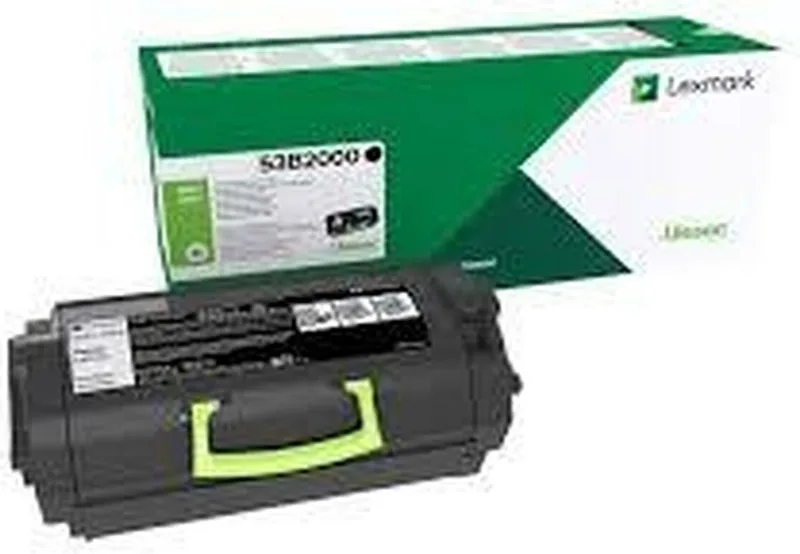 Toner Lexmark 53B2000 Black by Lexmark in Black – product photo