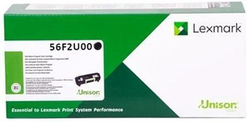 Toner Lexmark 56F2U00 Black de Lexmark – photo produit