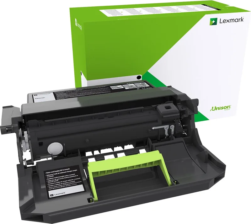 Toner Lexmark 58D0Z0E Black van Lexmark in Zwart – productfoto