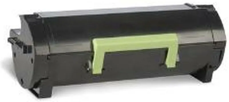Toner Lexmark 58D2U0E Black van Lexmark in Zwart – productfoto