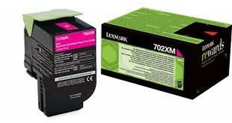Toner Lexmark 702XM R van Lexmark in Magenta – productfoto