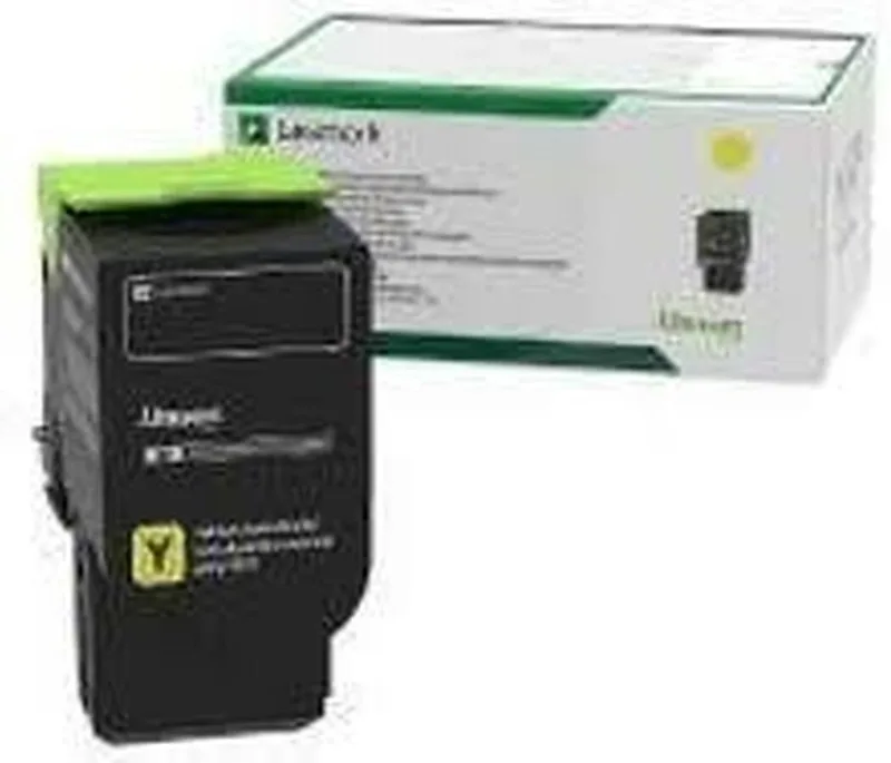 Toner Lexmark 78C20Y0 de Lexmark en Jaune – photo produit