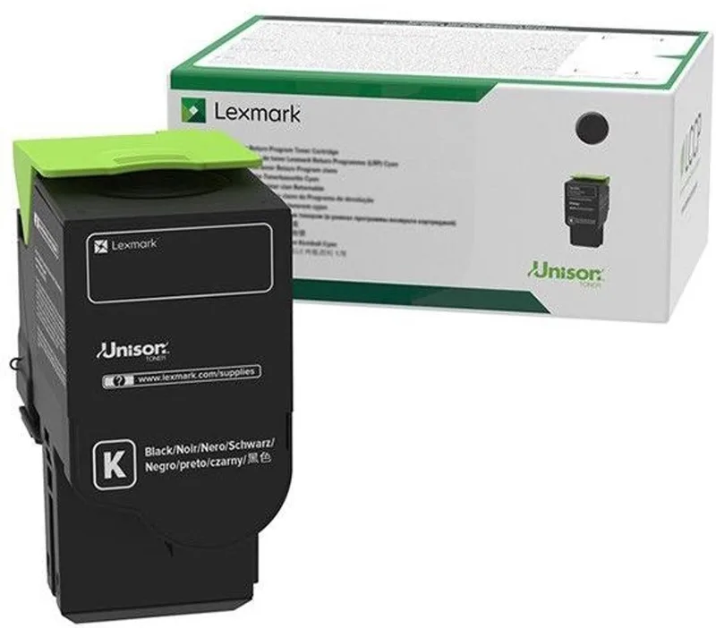 Toner Lexmark 78C2XKE Black Cyan från Lexmark i Svart – produktbild