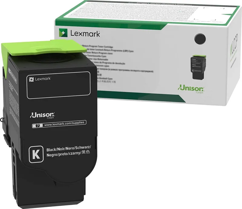 Toner Lexmark C2320K0 Black by Lexmark in Black – product photo