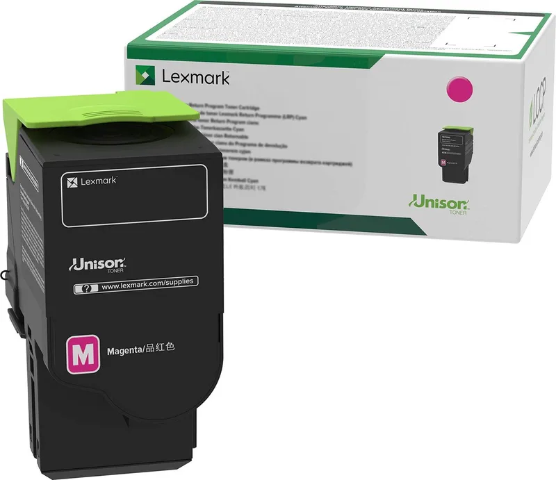 Toner Lexmark C2320M0 van Lexmark in Magenta – productfoto