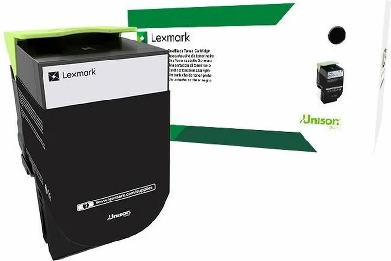 Toner Lexmark C232HK0 Black från Lexmark i Svart – produktbild