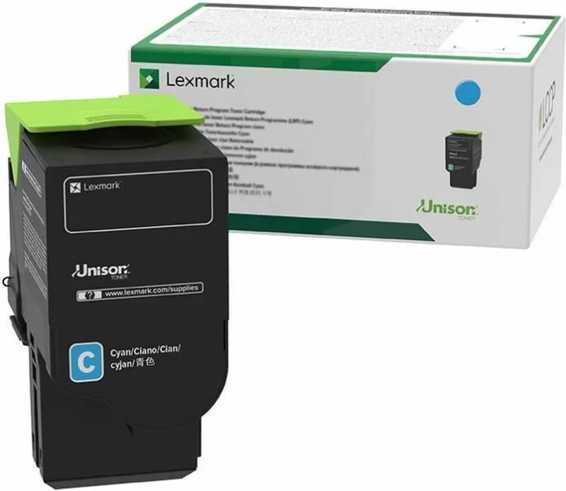 Toner Lexmark C242XC0 by Lexmark in Cyan – product photo