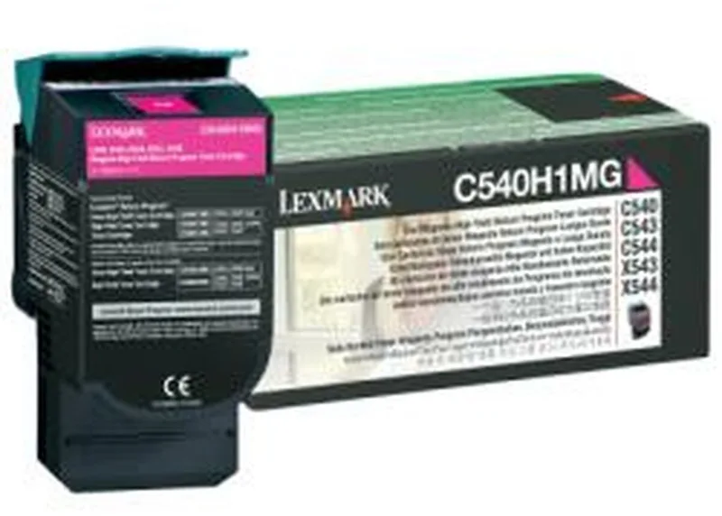 Toner Lexmark C540H1MG van Lexmark in Magenta – productfoto