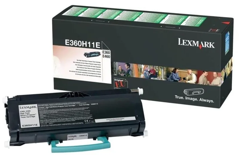 Toner Lexmark E360H11E Black by Lexmark in Black – product photo