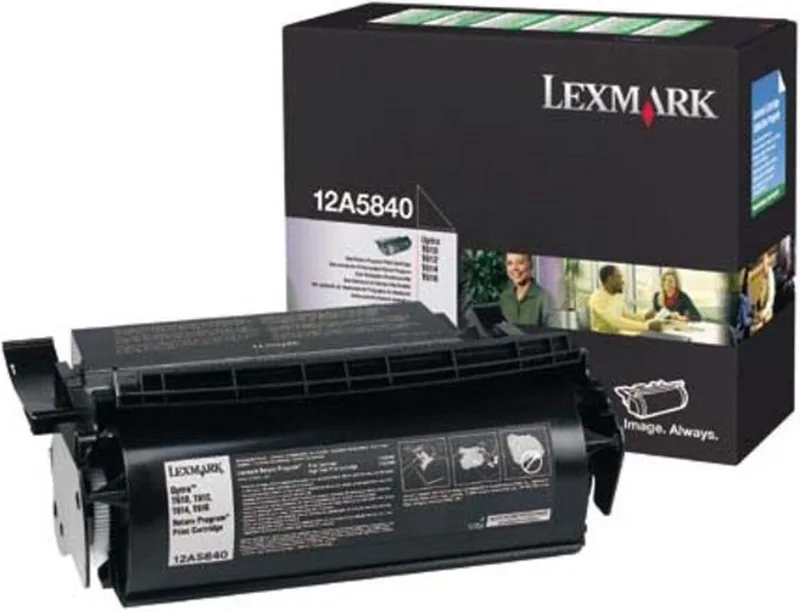 Toner Optra prebate by Lexmark in Black – product photo