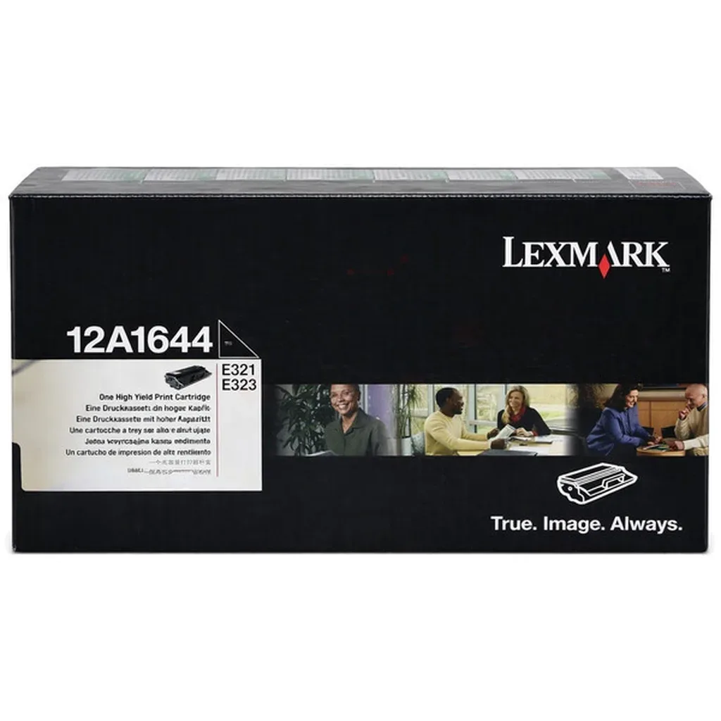 Toner sort Project, 6.000 sider 12A1644 Sort de Lexmark – photo produit