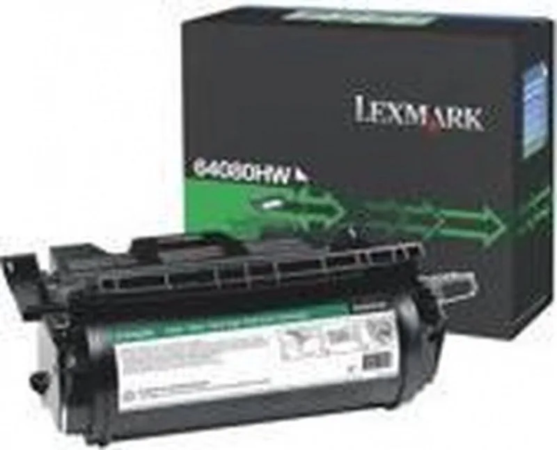 Tonercartridge 0064080HW från Lexmark i Svart – produktbild