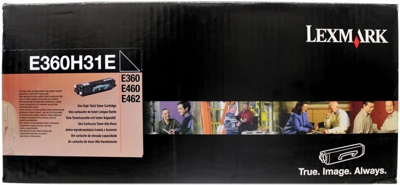 Tonercartridge 0E360H31E black von Lexmark in Schwarz – Produktfoto