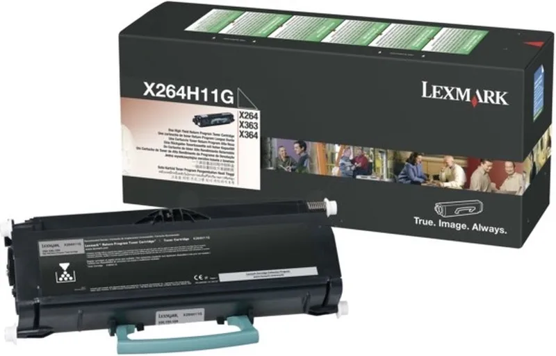 Tonercartridge 0X264H11G black by Lexmark in Black – product photo