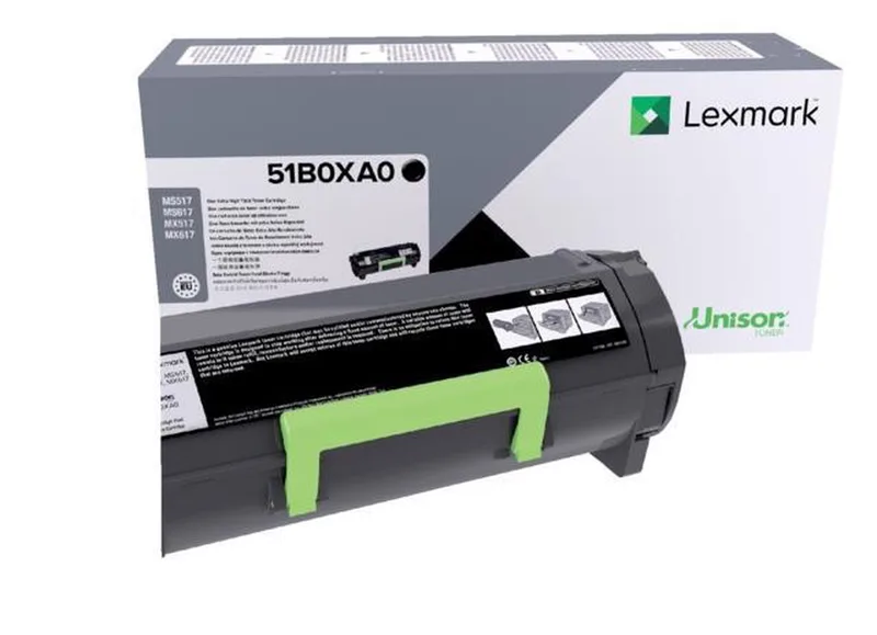 Tonercartridge Lexmark 51B0XA0 EHC van Lexmark in Zwart – productfoto