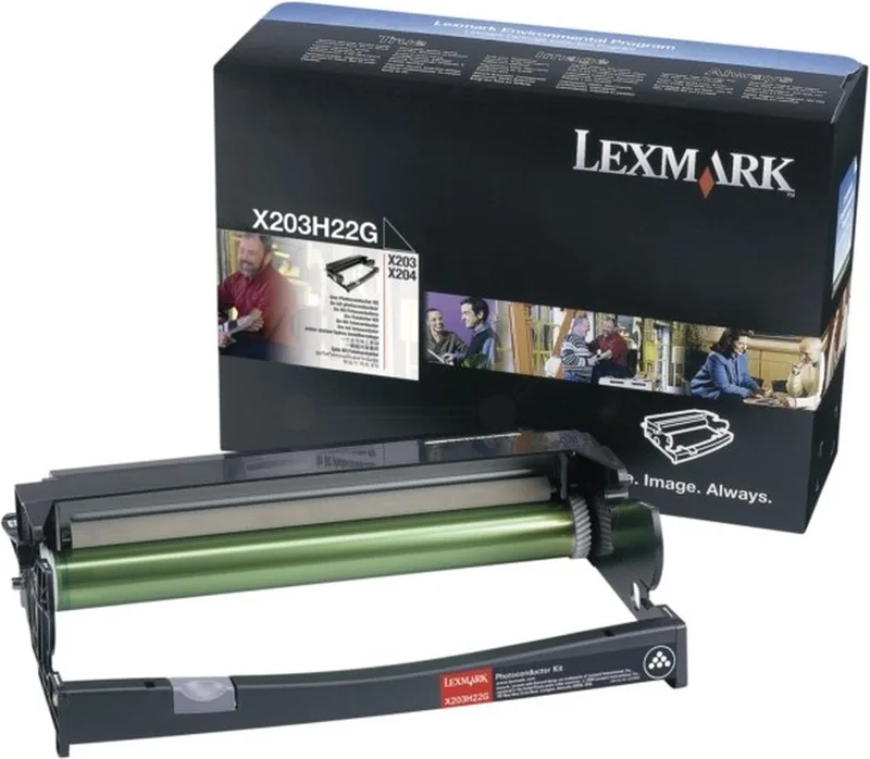 X203H22G - Drum Kit LET OP: Geen Toner! fra Lexmark i Sort – produktbillede
