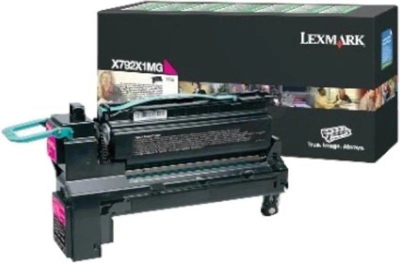 X792X1MG Tonercartridge von Lexmark in Magenta – Produktfoto