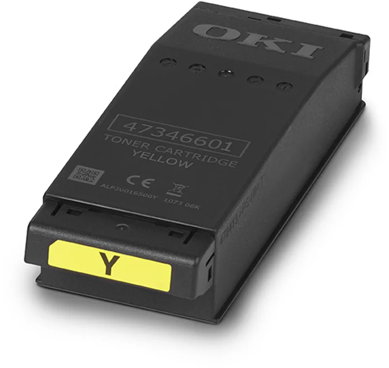 OKI 09006129 tonercartridge 1 stuk(s) Origineel de OKI en Jaune – photo produit