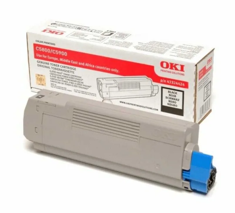Oki 43324424 - Tonercartridge van OKI in Zwart – productfoto