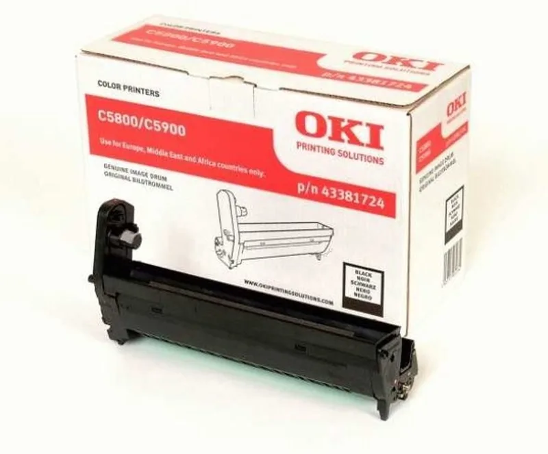 OKI - 43381724 - Drum Kit LET OP: Geen Toner! by OKI in Black – product photo