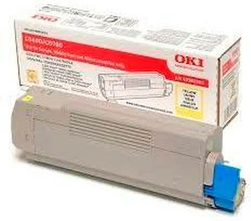 Oki 43381905 - Tonercartridge van OKI in Geel – productfoto