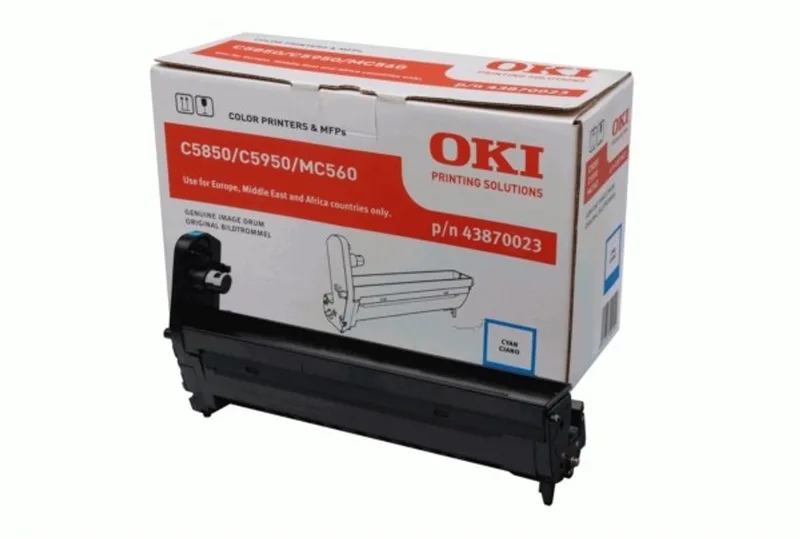 OKI - 43870023 - Drum Kit LET OP: Geen Toner! de OKI en Cyaan – photo produit