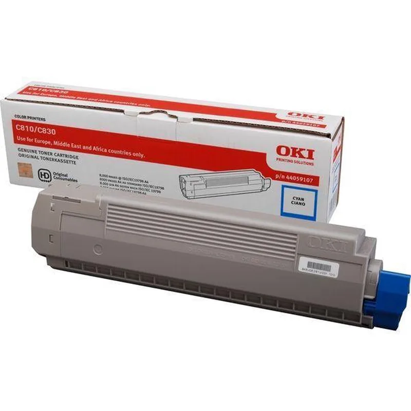 OKI - 44059107 - Toner by OKI in Cyaan – product photo