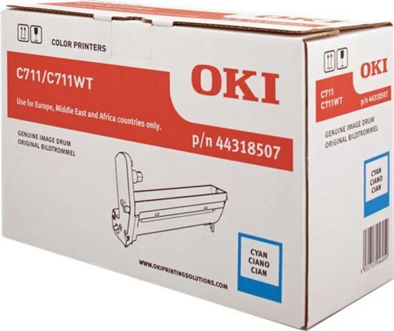 OKI - 44318507 - Drum Kit LET OP: Geen Toner! by OKI in Cyan – product photo