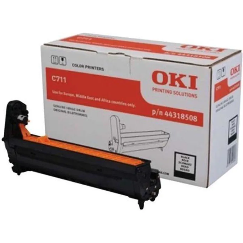 OKI - 44318508 - Drum Kit LET OP: Geen Toner! van OKI in Zwart – productfoto