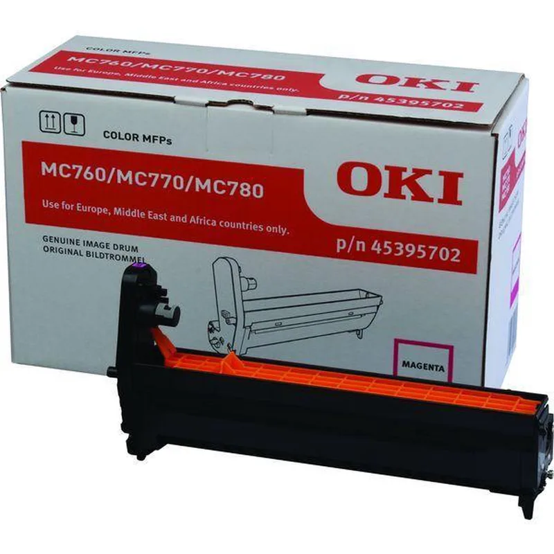 OKI - 45395702 - Drum Kit LET OP: Geen Toner! van OKI in Magenta – productfoto
