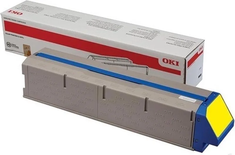 OKI 45536553 tonercartridge 1 stuk(s) Origineel van OKI in Geel – productfoto