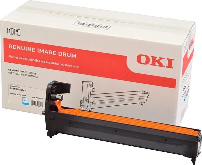 OKI - 46438003 - Drum Kit van OKI in Cyaan – productfoto