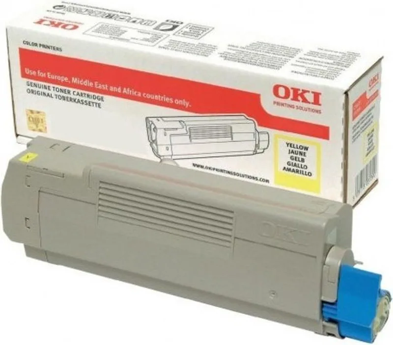 OKI - 46471101 - Toner van OKI in Geel – productfoto