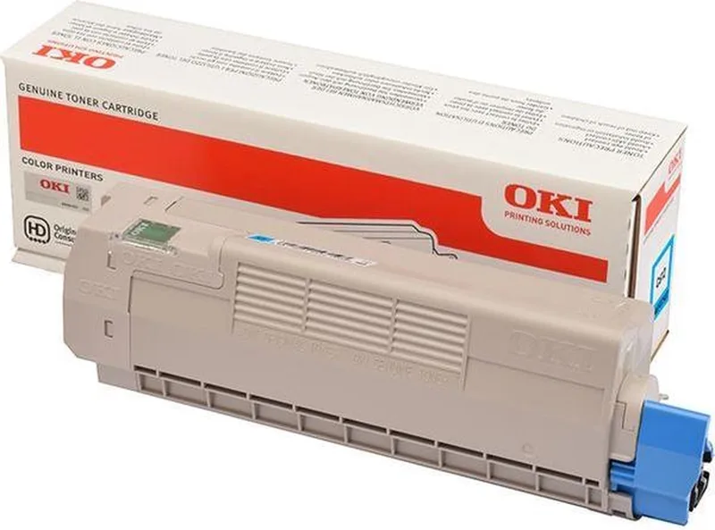 OKI - 46507507 - Toner van OKI in Cyaan – productfoto