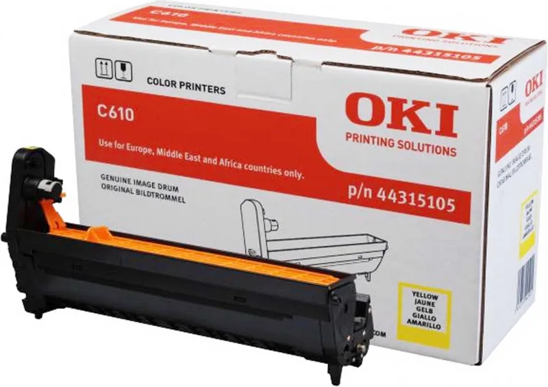 Printer drum OKI 44315105 20000 Pages van OKI in Geel – productfoto