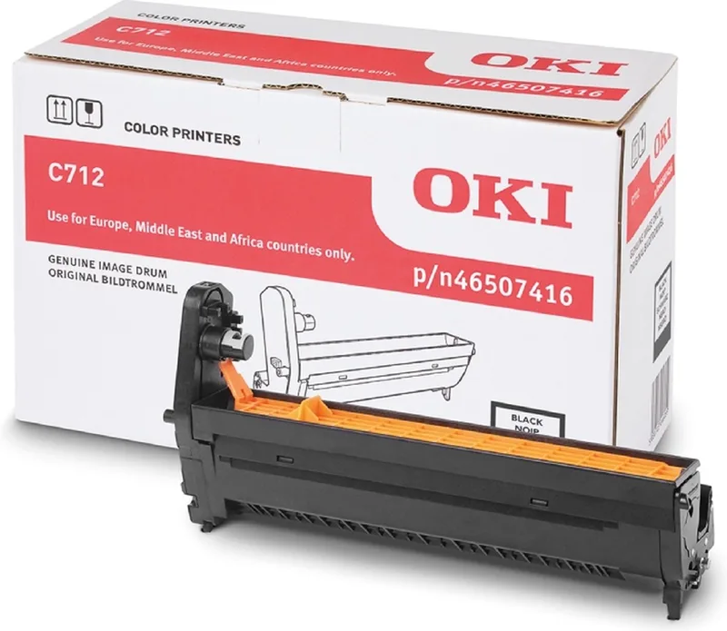 Schwarz - Trommel-Kit - für C712dn, 712n (46507416) by OKI – product photo
