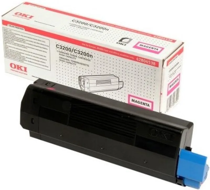 Toner C3200 HC rood från OKI i Magenta – produktbild