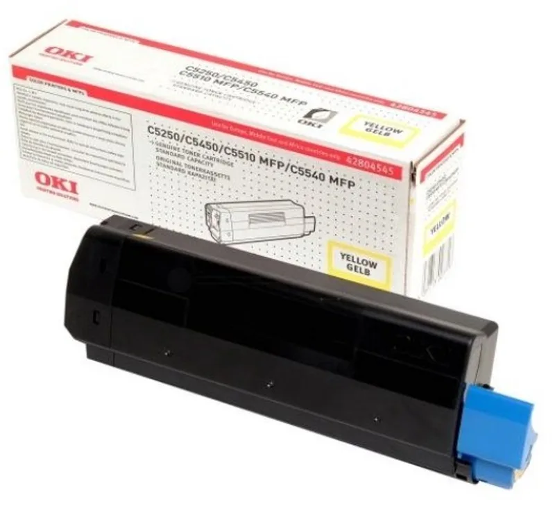 Toner C5250 geel von OKI in Gelb – Produktfoto