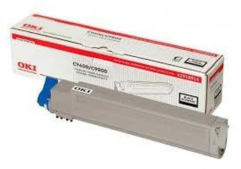 Toner C96/98 zwart från OKI i Svart – produktbild